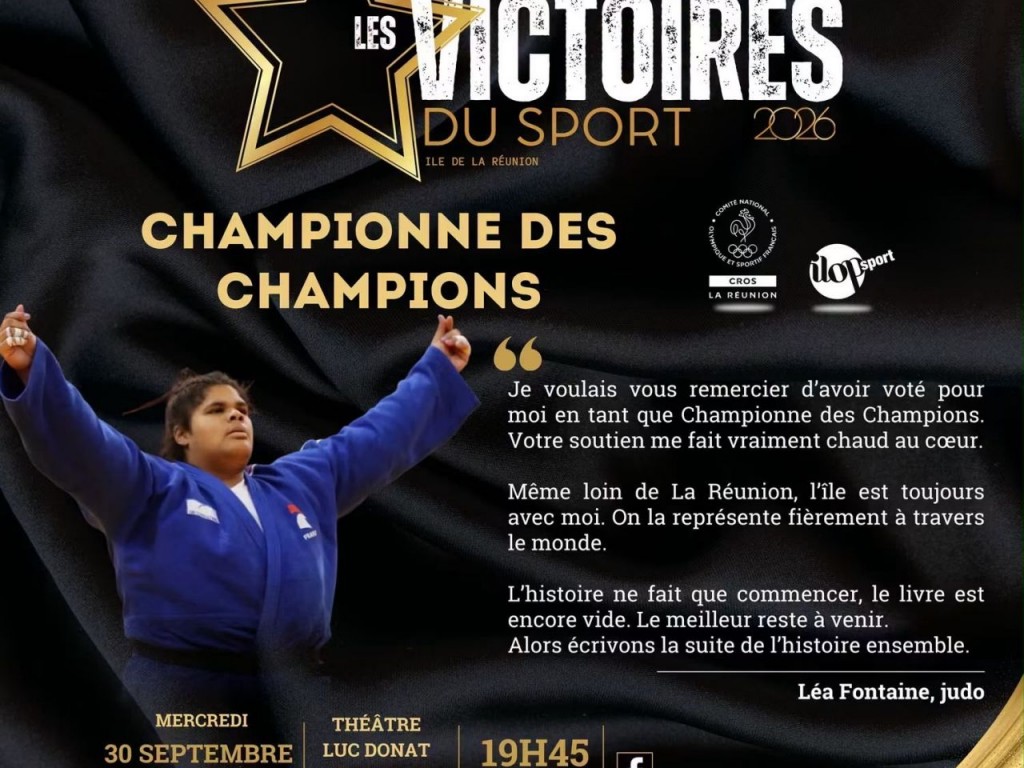 Image de l'actu 'Les victoires du sport 2026 : le talent du judo réunionnais à l'honneur'