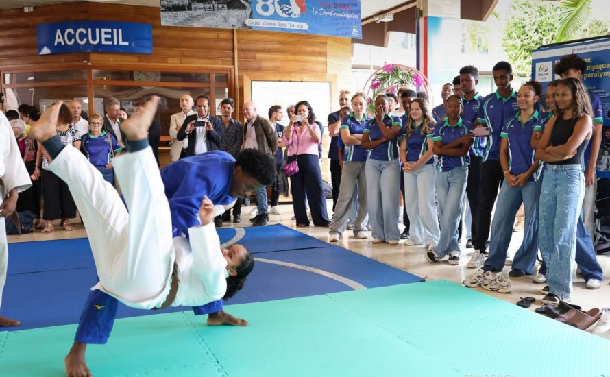Une semaine riche pour le Pôle Espoirs Judo de La Réunion